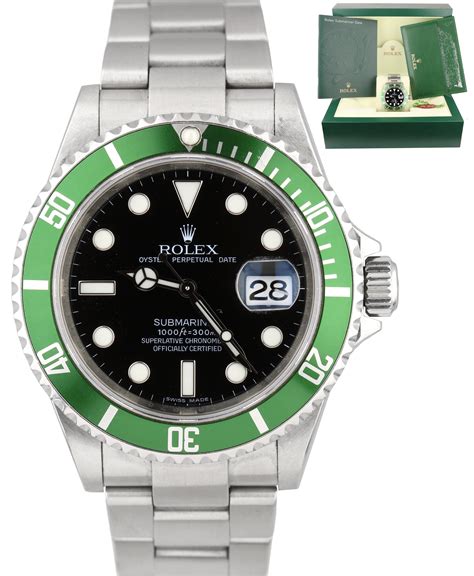 rolex submariner kermit green